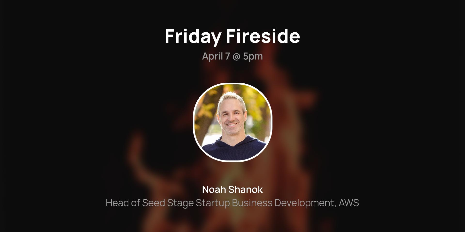 Cover Image for Fireside Friday @ Founders, Inc. w/ AWS