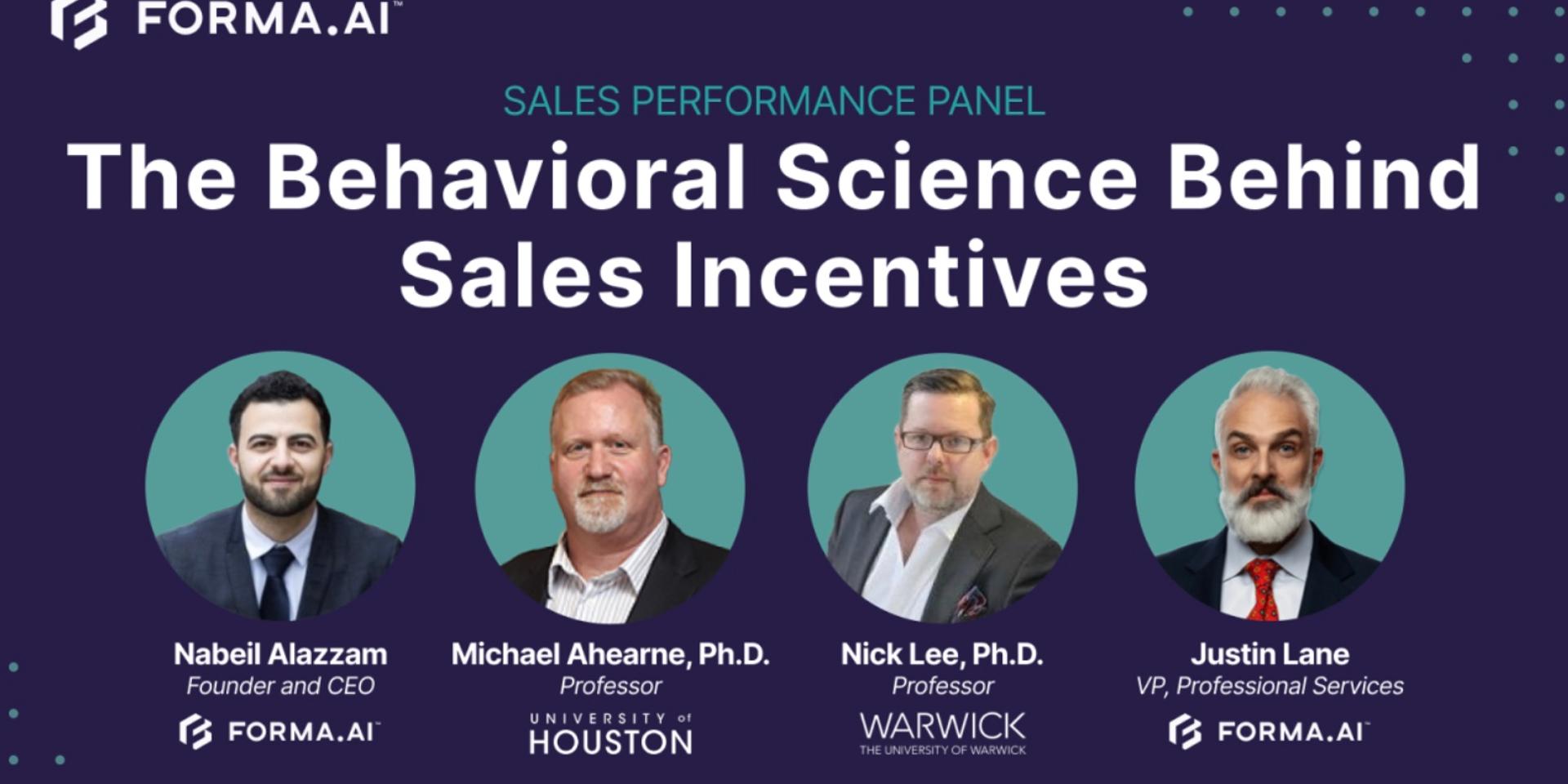 Cover Image for The Behavioral Science Behind Sales Incentives [Panel]