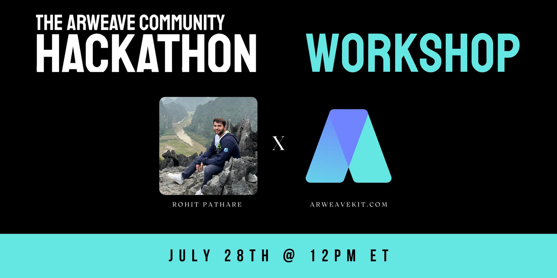 Cover Image for ArweaveKit Workshop