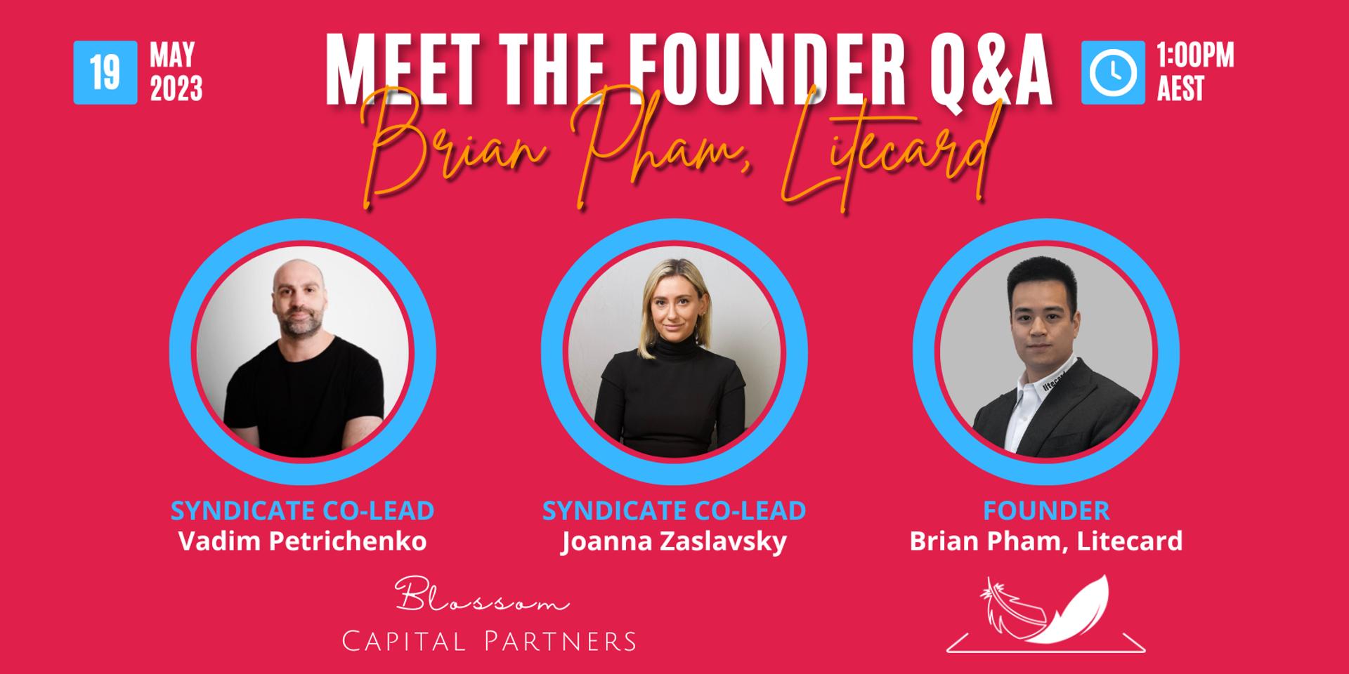 Cover Image for Meet the Founder: Brian Pham from Litecard