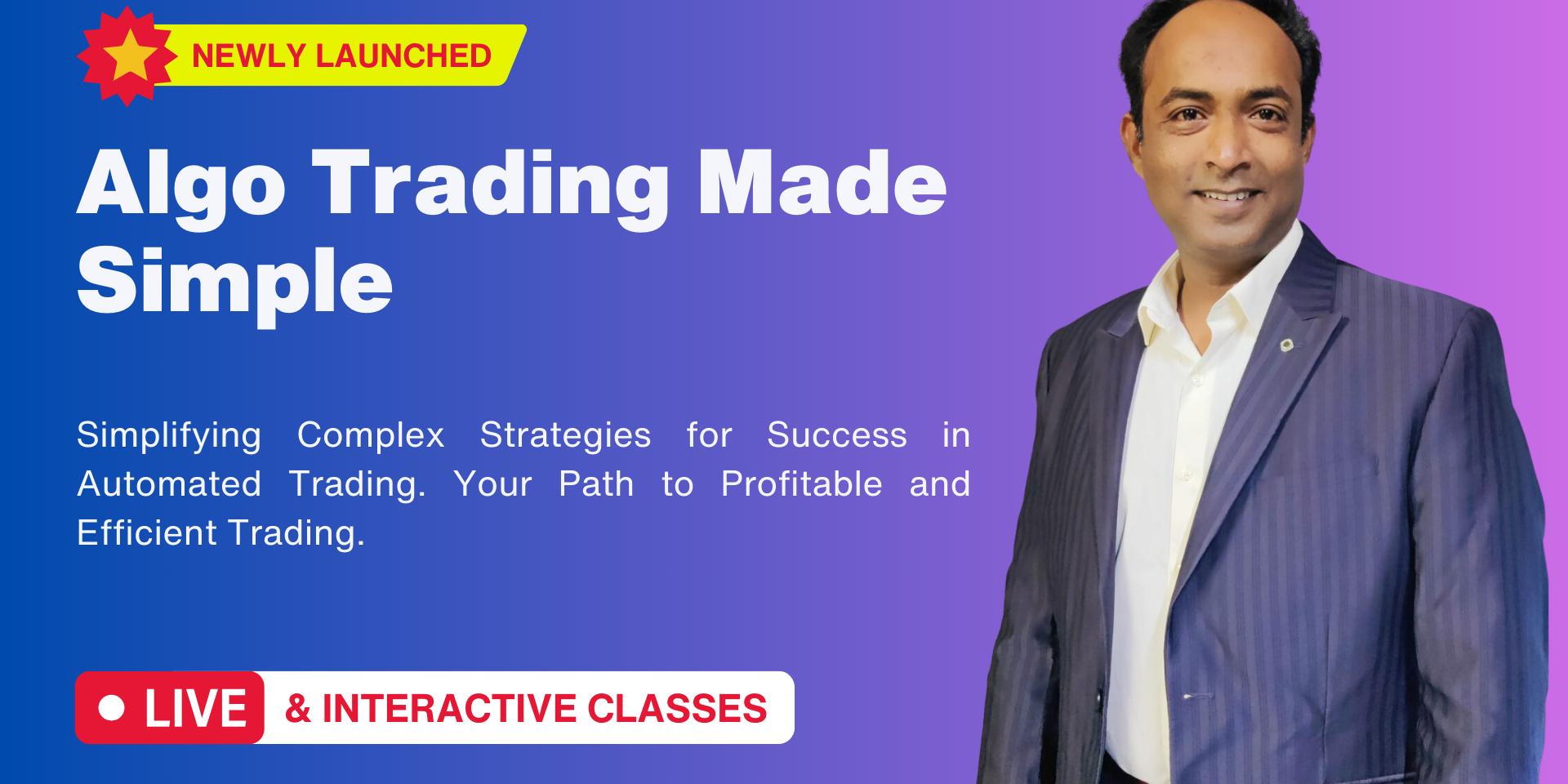 Algo Trading Made Simple by Raju · Luma