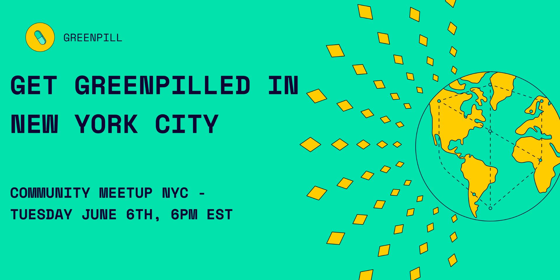 Cover Image for GreenPill New York City Meetup