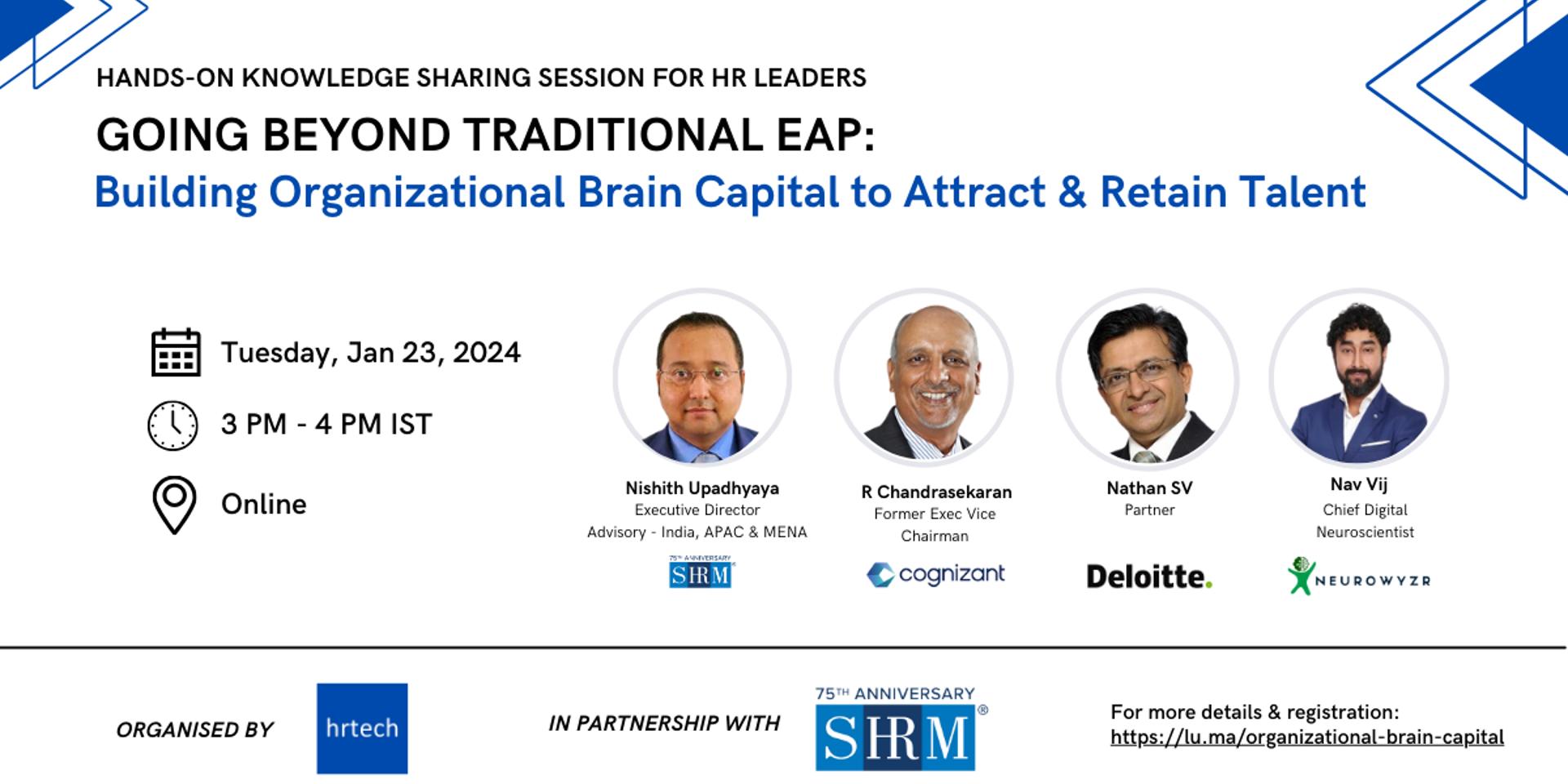 Cover Image for Going Beyond EAP: Building Organizational Brain Capital to Attract & Retain Talent