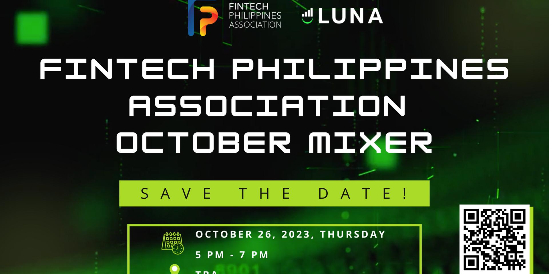 Cover Image for Fintech Philippines Association October Mixer