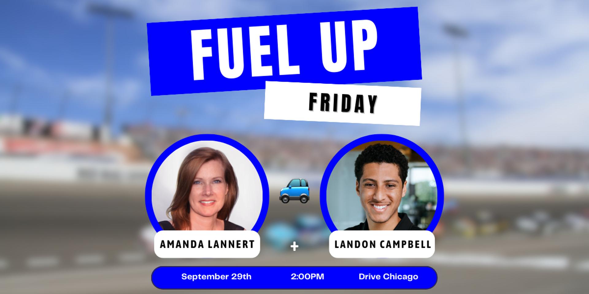 Cover Image for Fuel Up Friday ft Amanda Lannert @ Drive Chicago