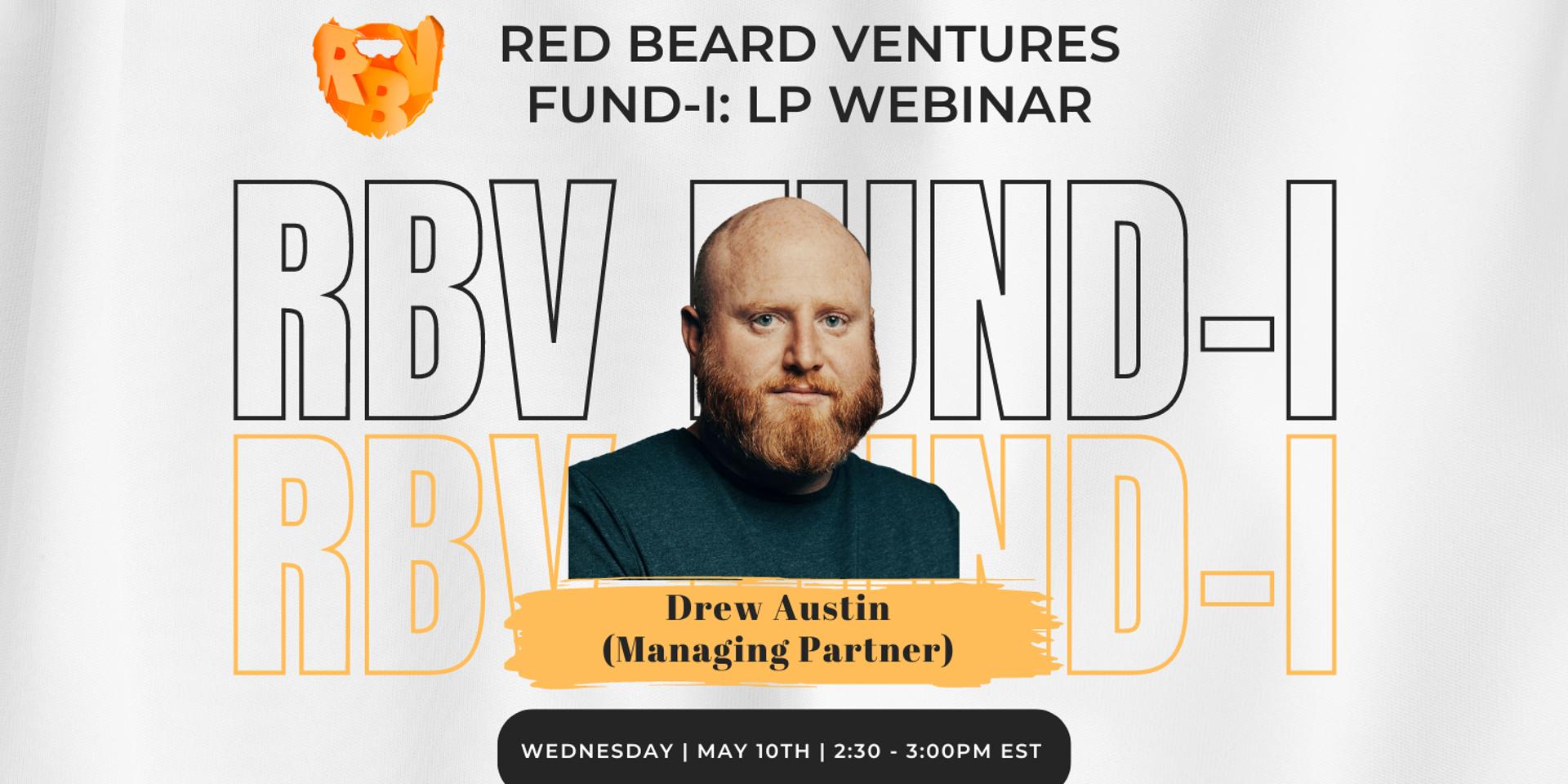 Cover Image for Red Beard Ventures Fund I: LP Webinar