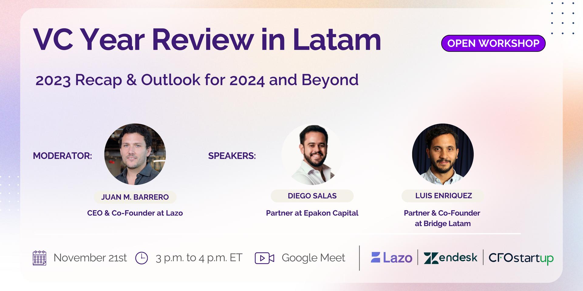 Cover Image for VC Year Review in Latam: 2023 Recap & Outlook for 2024 and Beyond