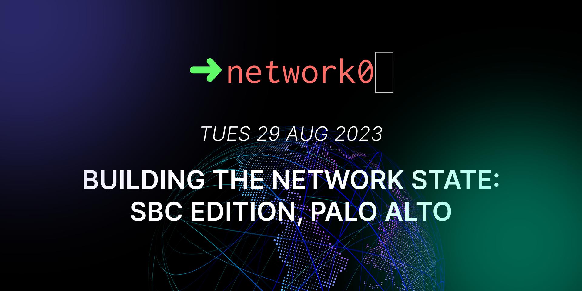 Cover Image for Network State Meetup - SBC Edition