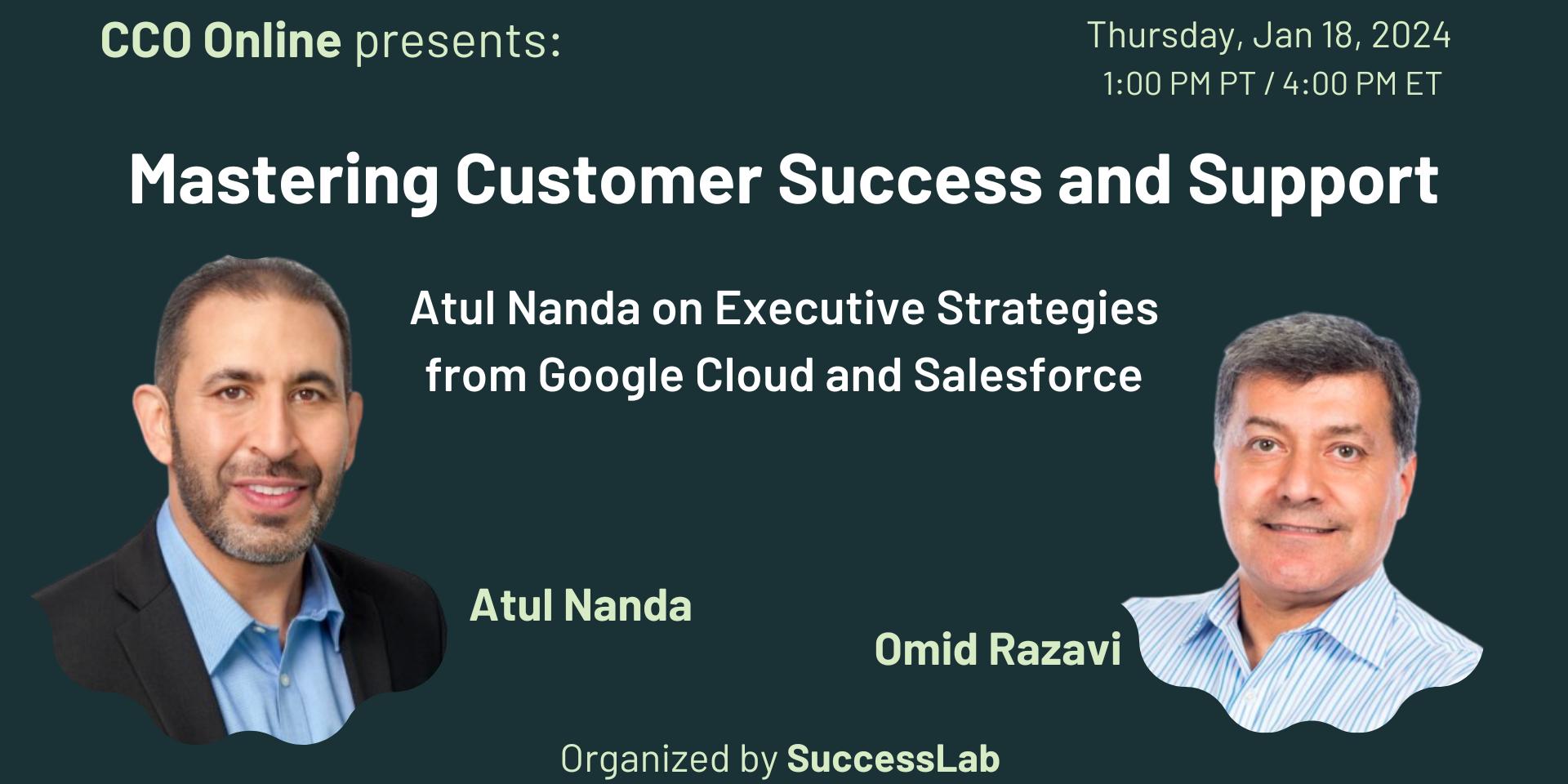 Cover Image for CCO Online with Atul Nanda