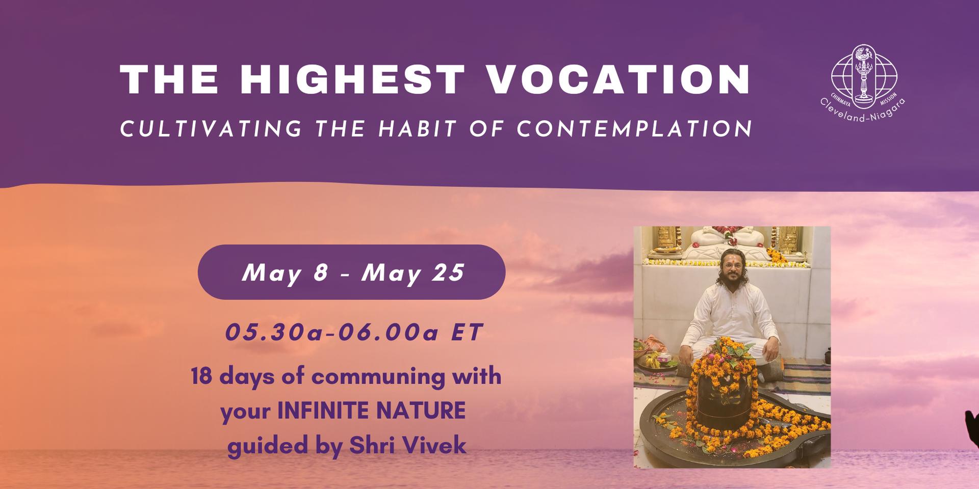 Cover Image for The Highest Vocation