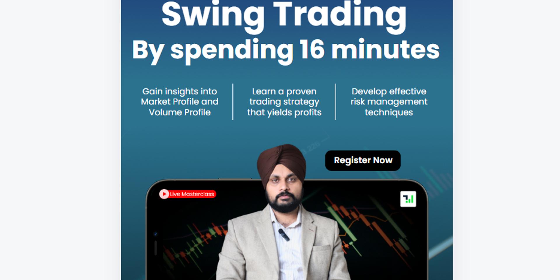 Cover Image for Masterclass on Swing Trading with Mr. Kamal Preet Singh
