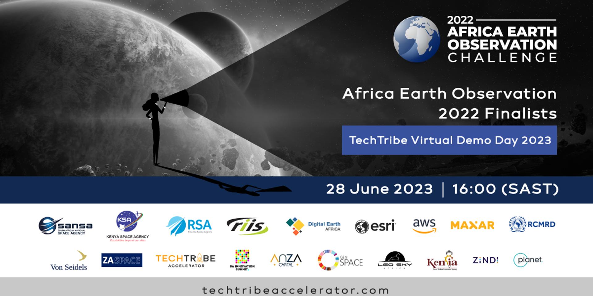 Cover Image for Africa Earth Observation 2022 Finalists - TechTribe Demo Day