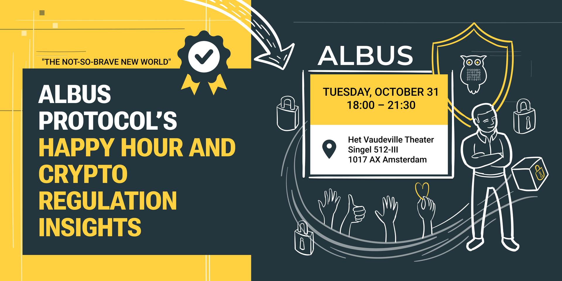Cover Image for Albus Protocol’s Happy Hour and Crypto Regulation Insights