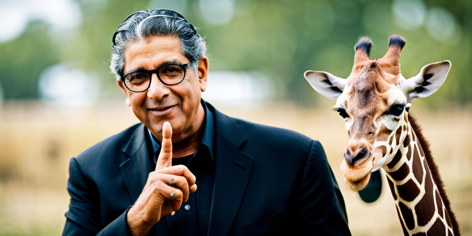 Cover Image for Deepak Chopra: Fireside Chat + Q&A (Giraffe-Only)