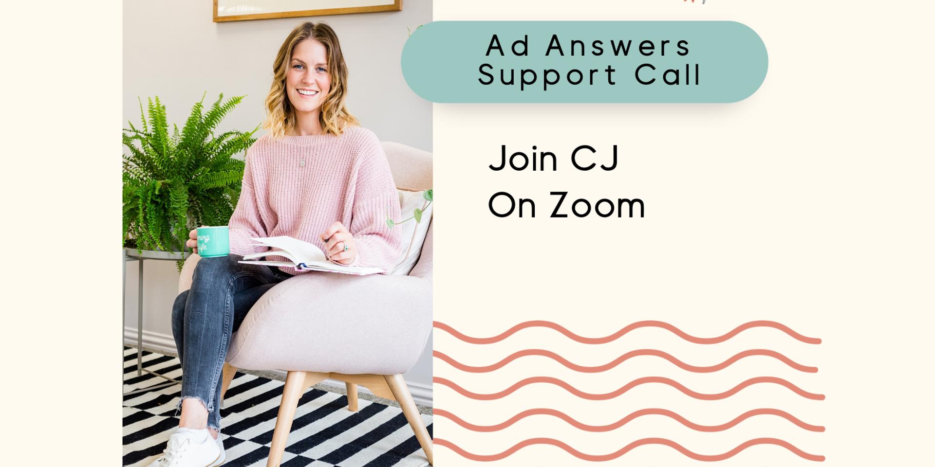 Ad Answers Support Call · Zoom · Luma