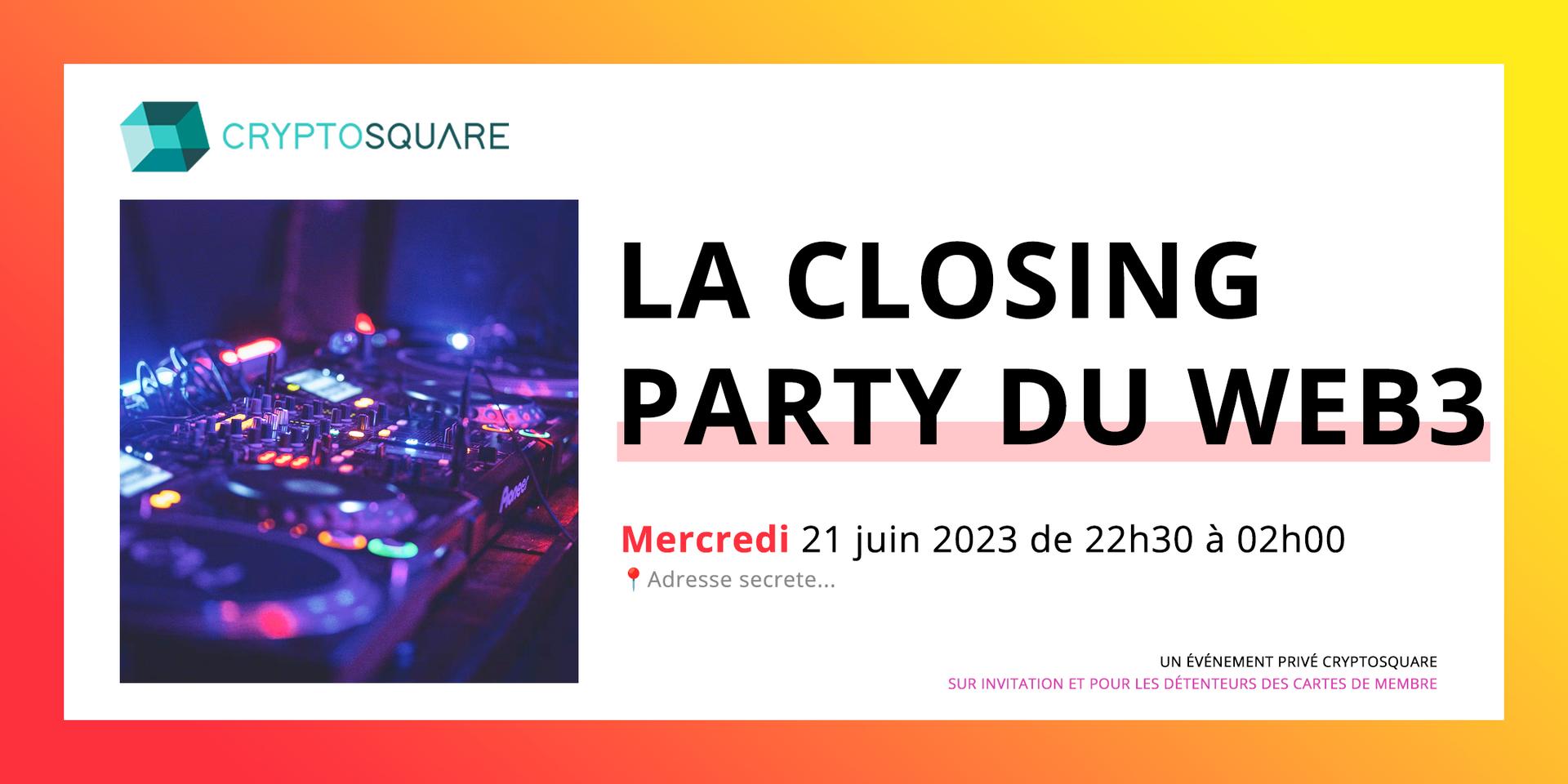 Cover Image for ⚡️LA CLOSING PARTY CRYPTOSQUARE