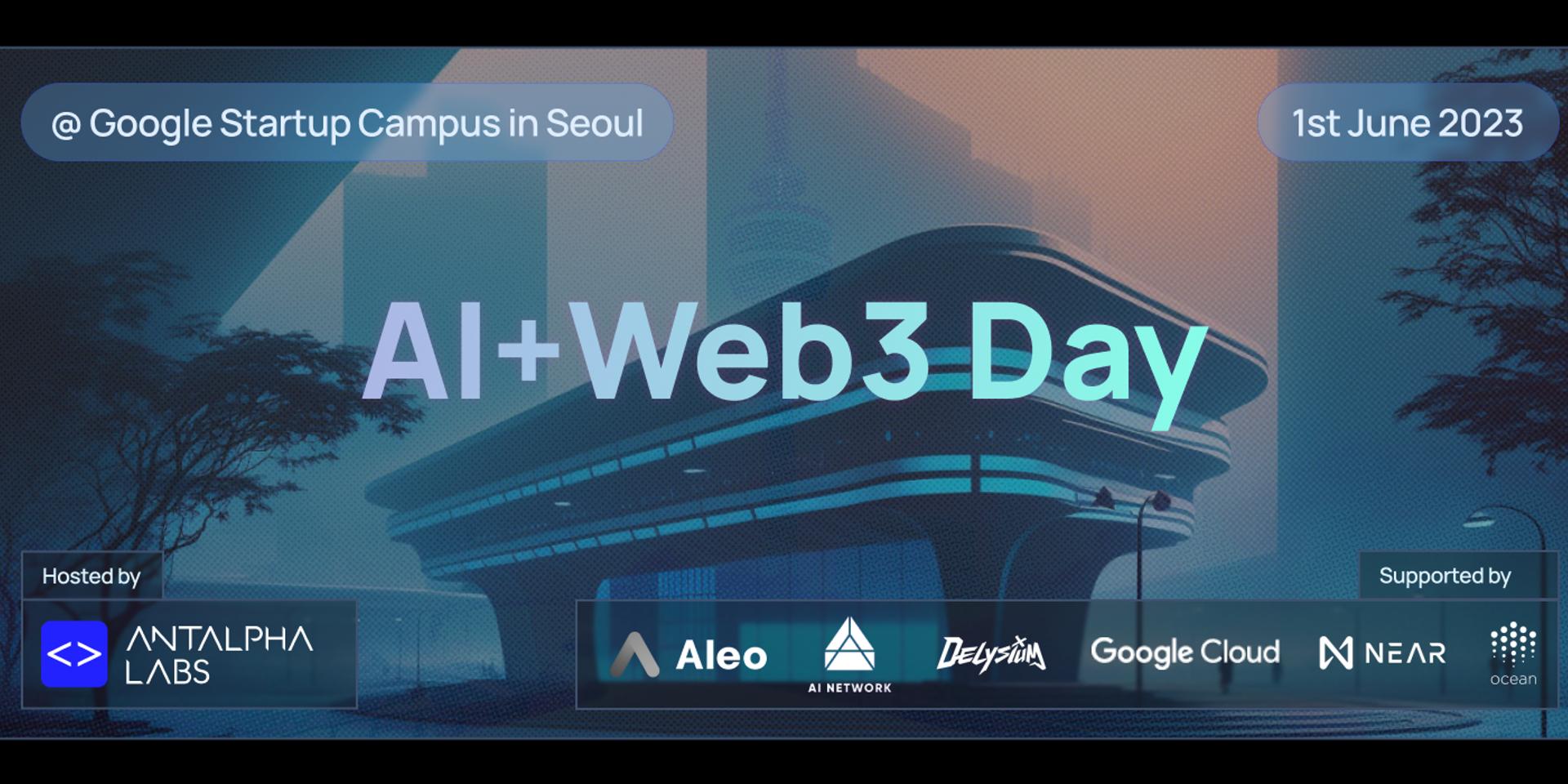Cover Image for AI+Web3 Day by Antalpha Labs