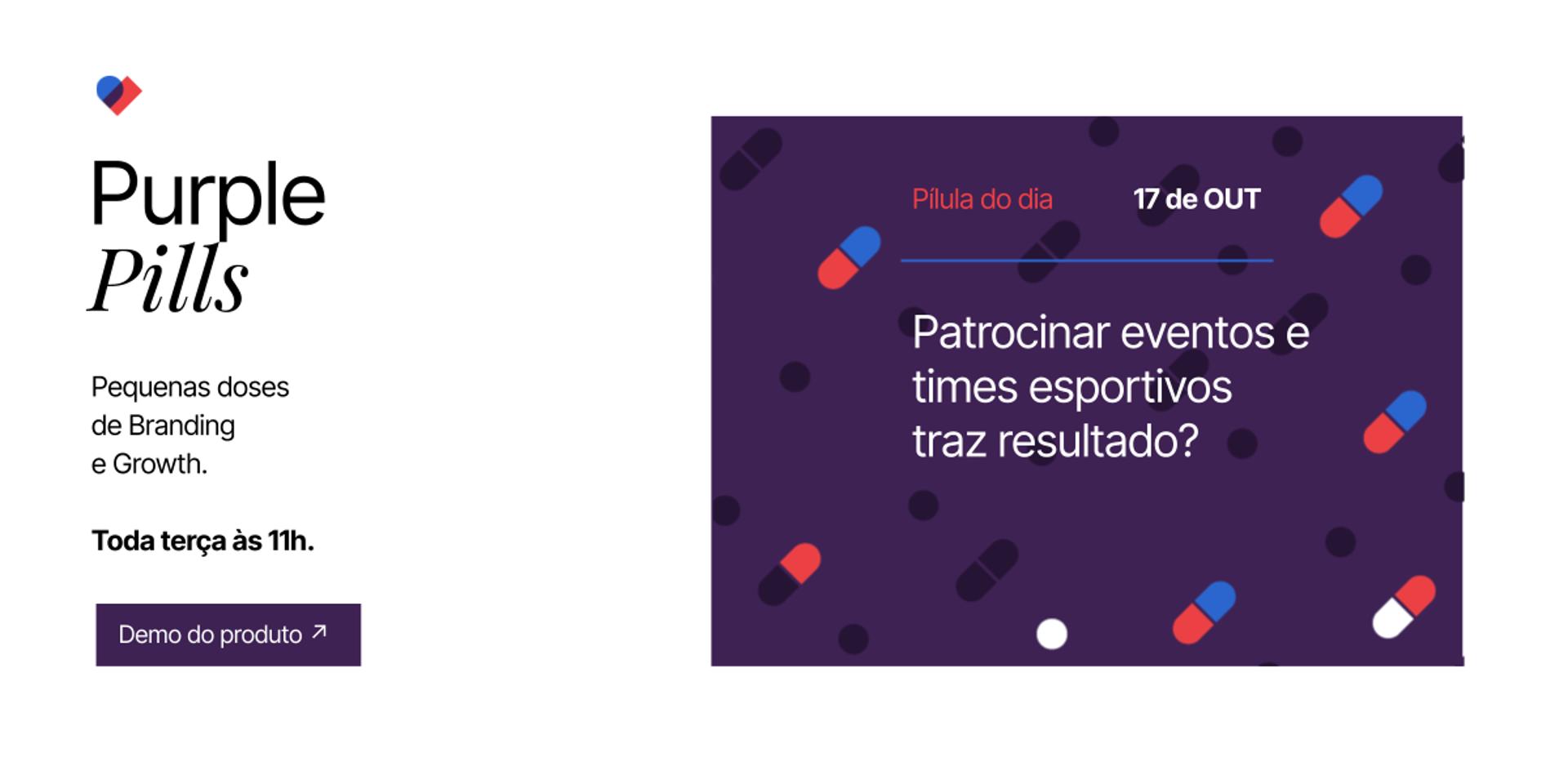 Cover Image for [Purple Pills] Patrocinar eventos e times esportivos traz resultado?