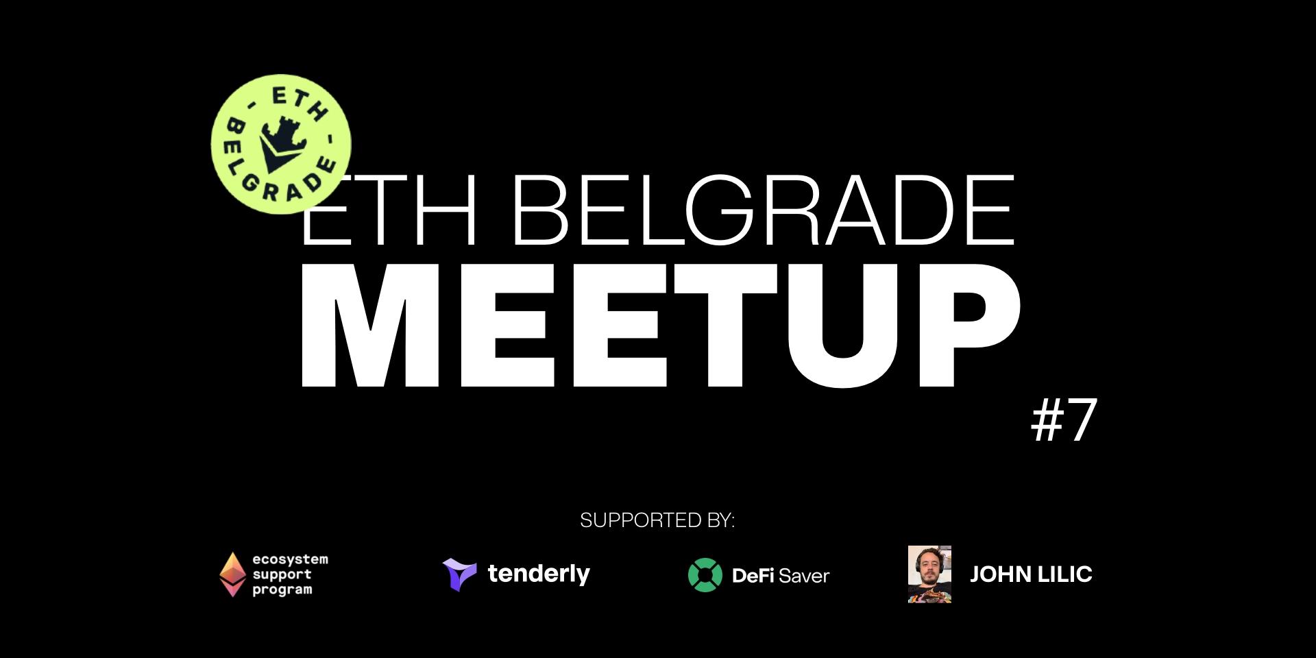 Cover Image for ETH Belgrade community gathering #7 — EVM