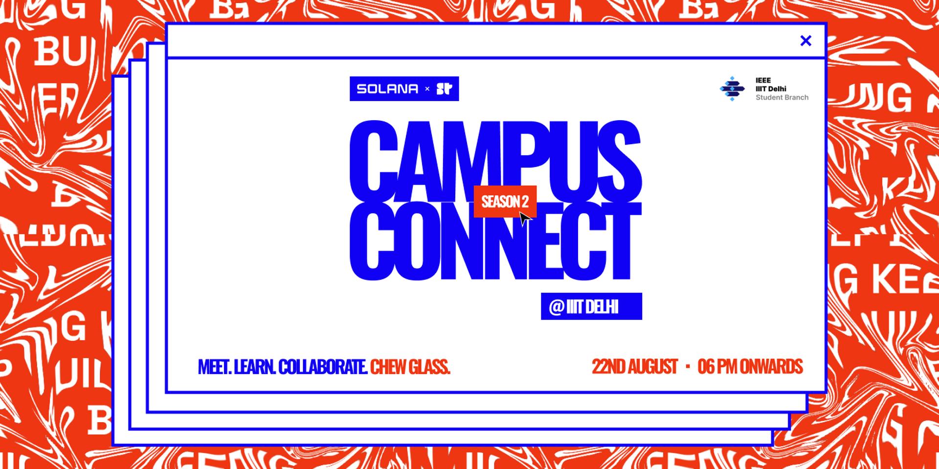 Cover Image for Solana Campus Connect - IIIT Delhi