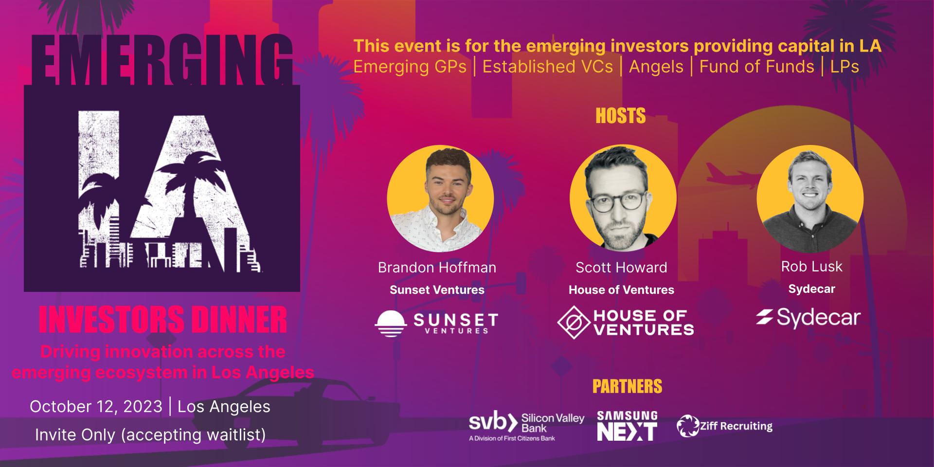 Cover Image for Emerging LA - Investor Dinner