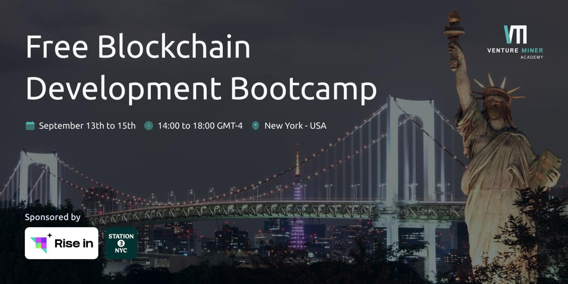 Cover Image for Blockchain Development Bootcamp with Rise In and Station3
