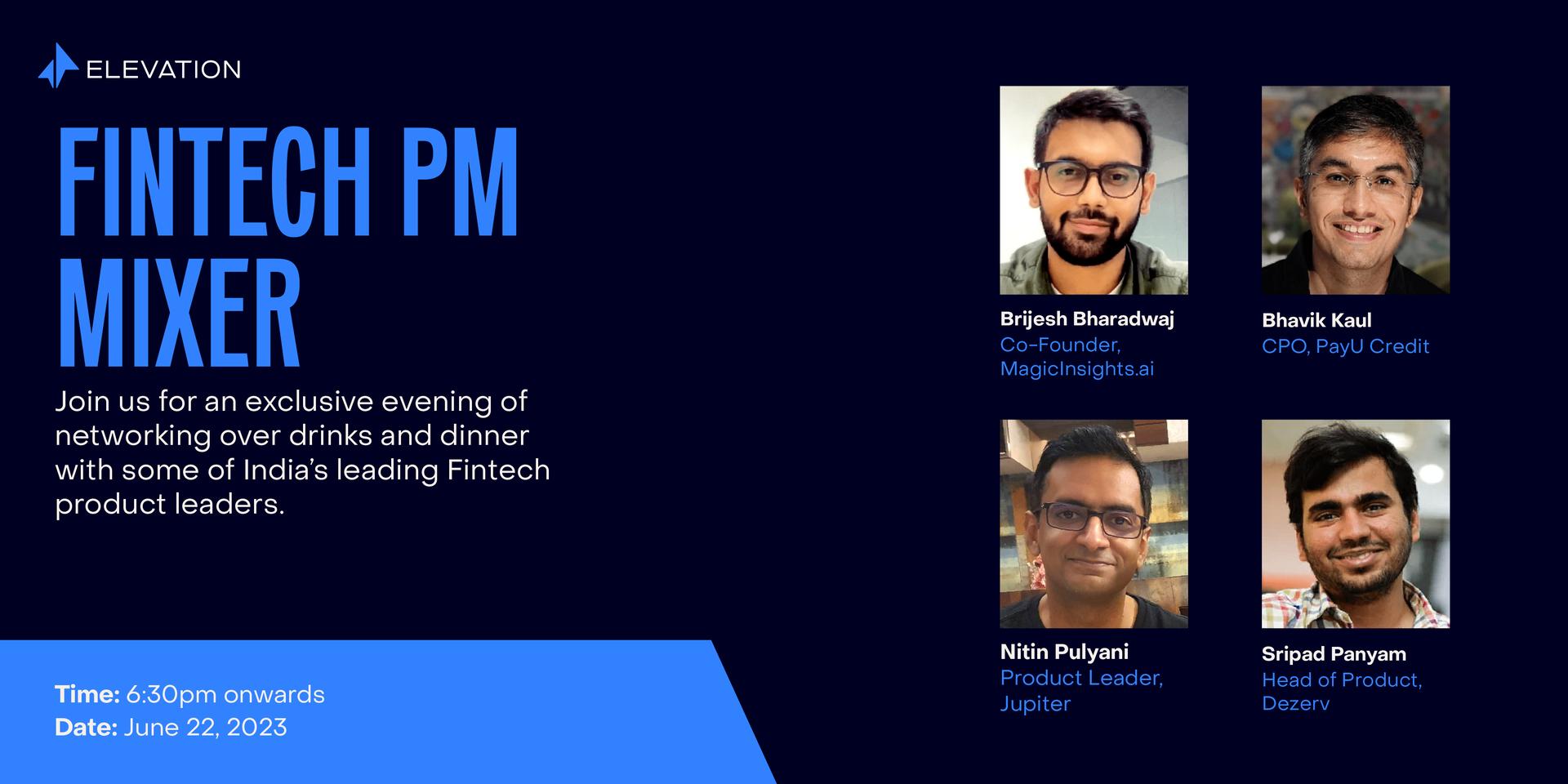 Cover Image for Fintech Product Manager Mixer