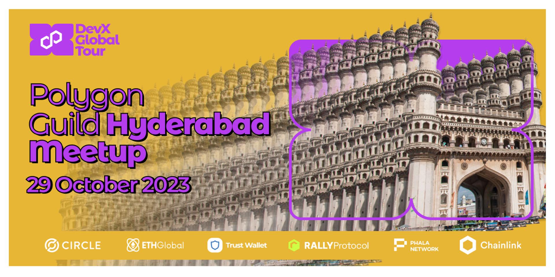 Cover Image for Polygon Guild Hyderabad Meetup - DevX Global Tour