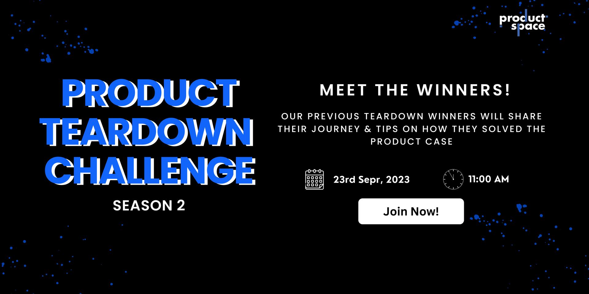 Cover Image for Meet the Winners! | Product Teardown - S2