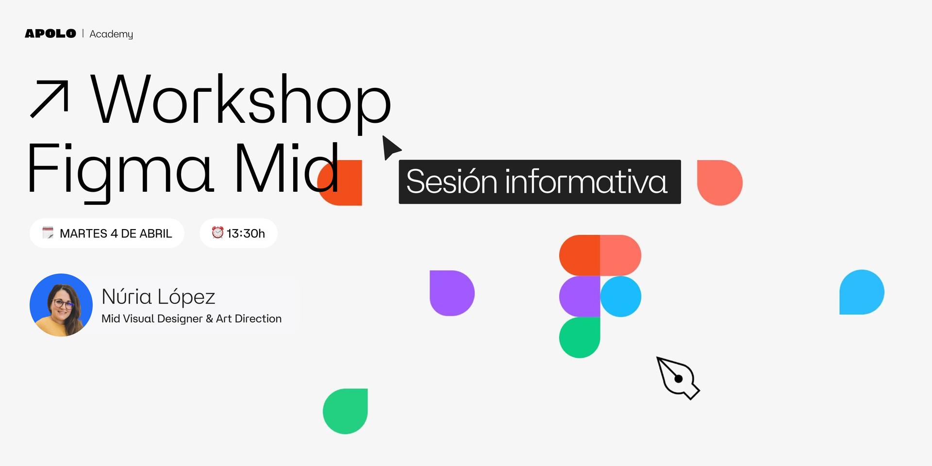 Sesión informativa Workshop Figma · Luma