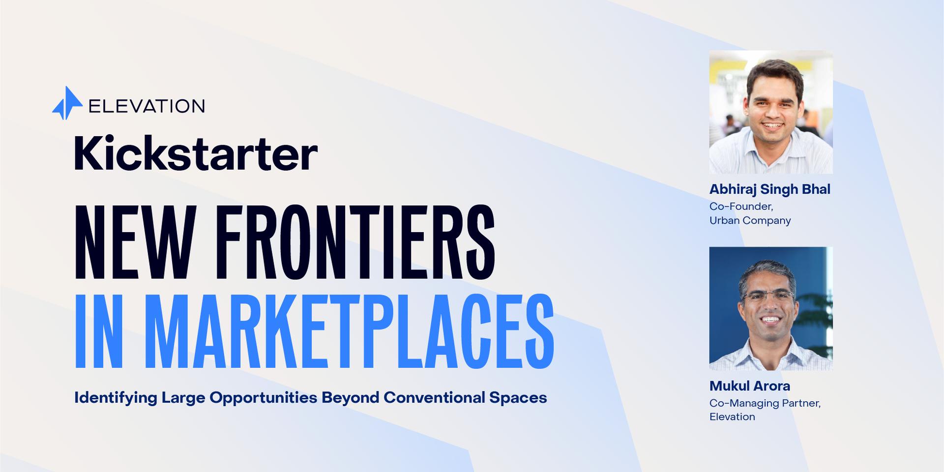 Cover Image for Elevation Kickstarter: New Frontiers in Marketplaces