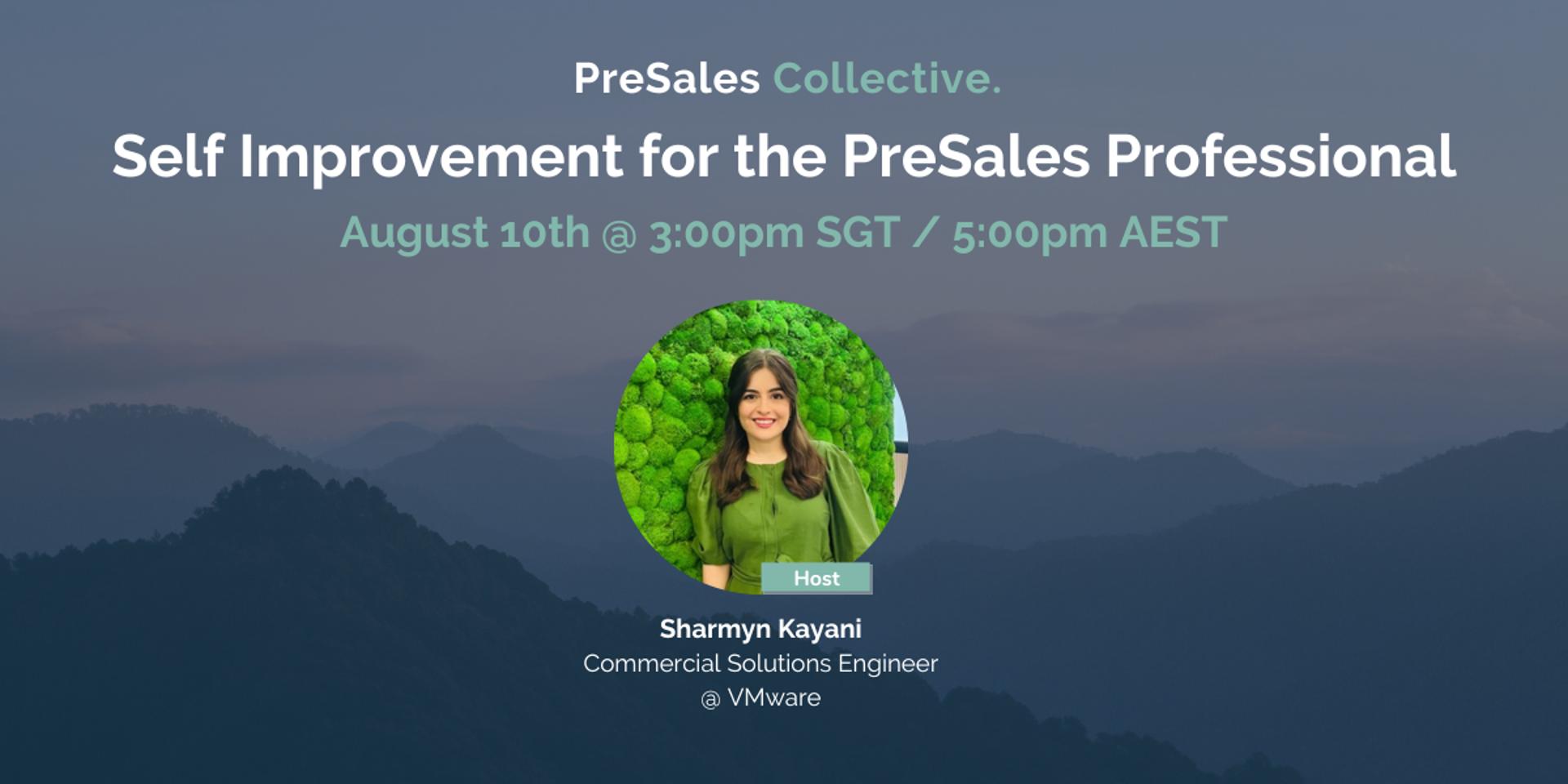 Cover Image for Self Improvement for the PreSales Professional