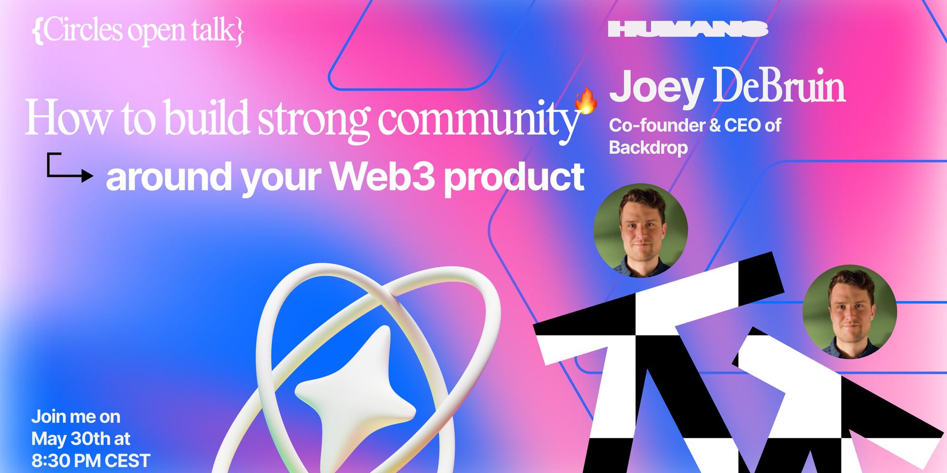 How to build strong community around your Web3 product · Zoom · Luma