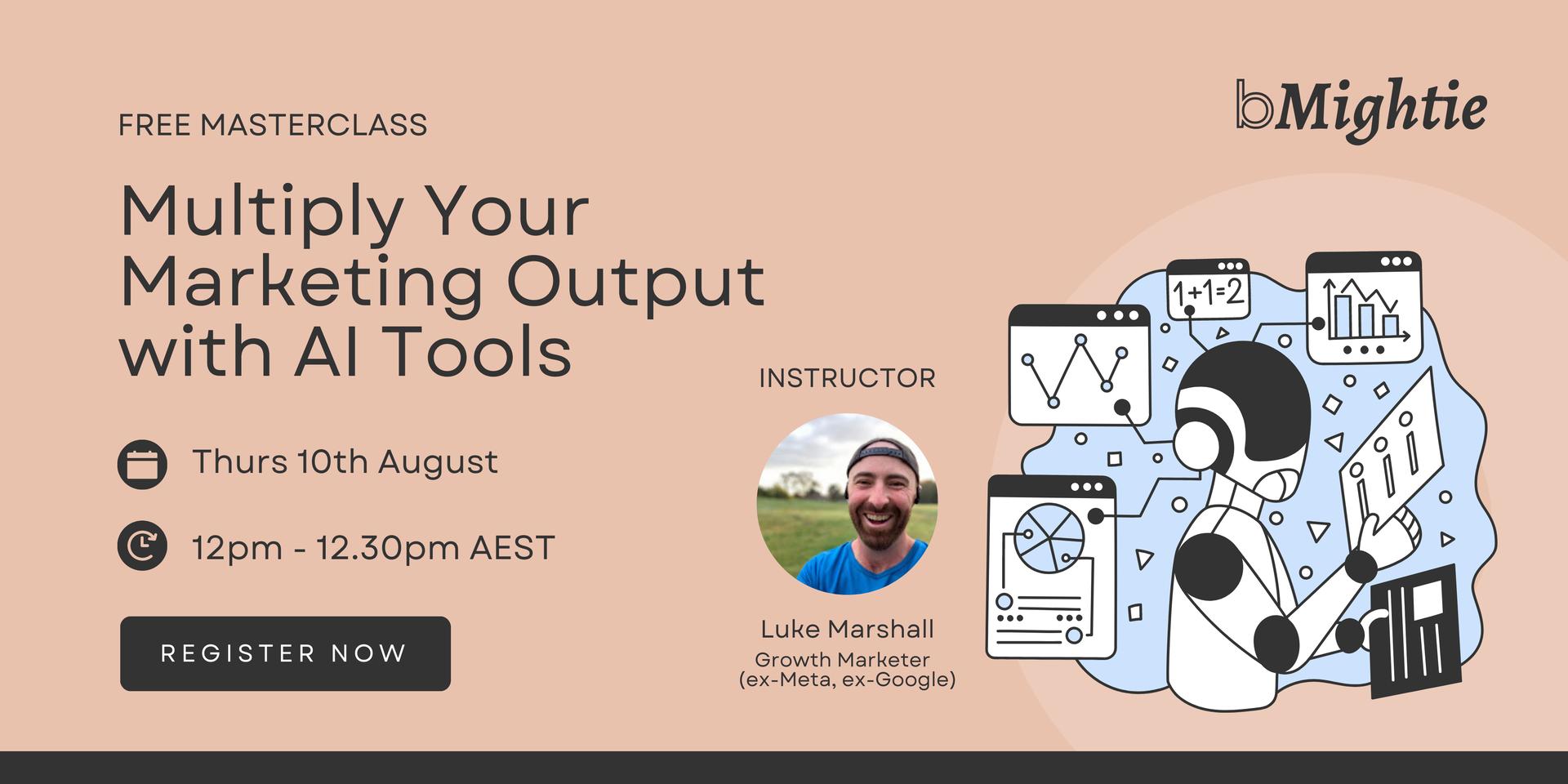 Cover Image for How to Multiply Your Marketing Output with AI Tools