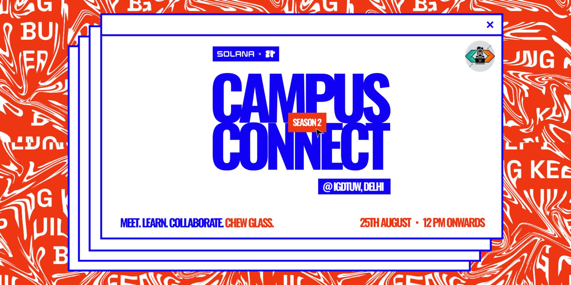 Cover Image for Solana Campus Connect - IGDTUW