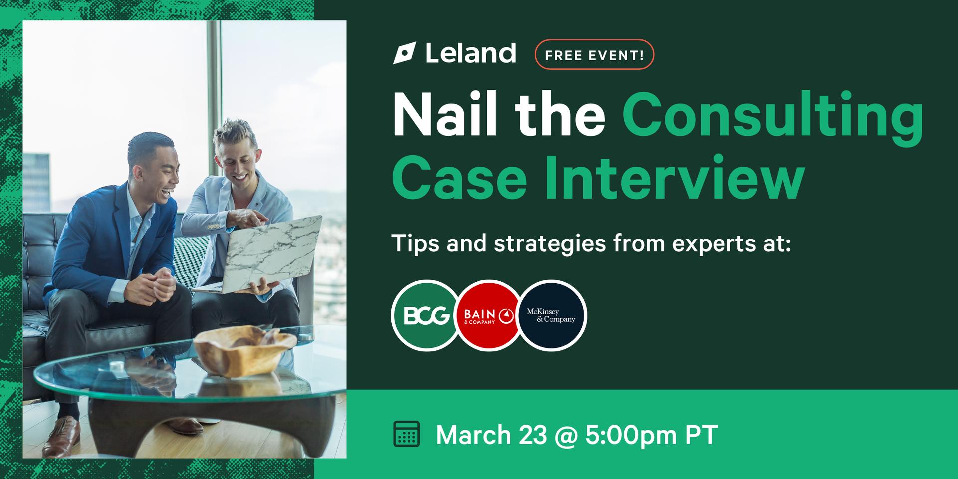 Cover Image for Nail the Consulting Case Interview 