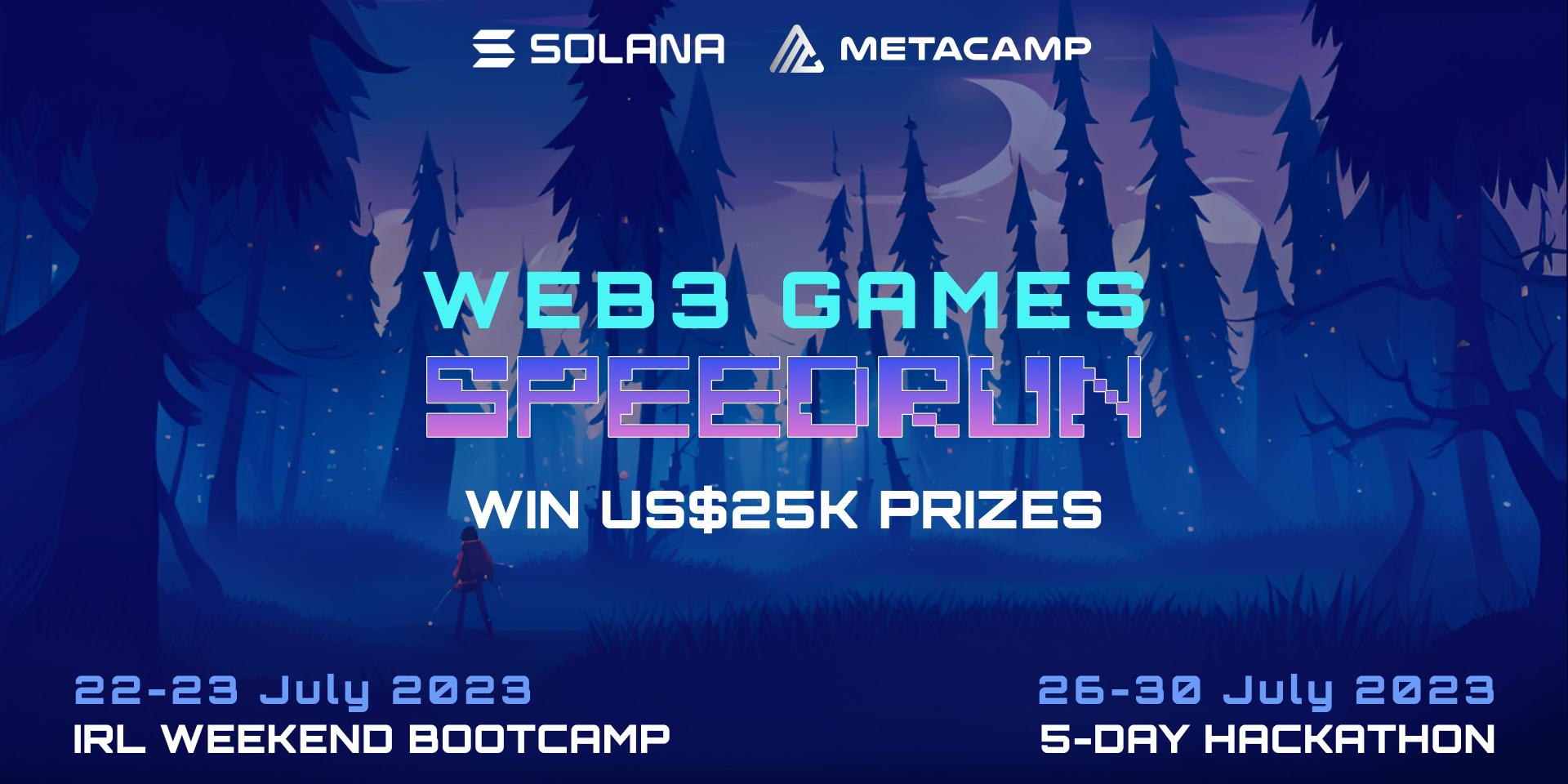 Cover Image for IRL Web3 Games Speedrun | 22-23 July 2023