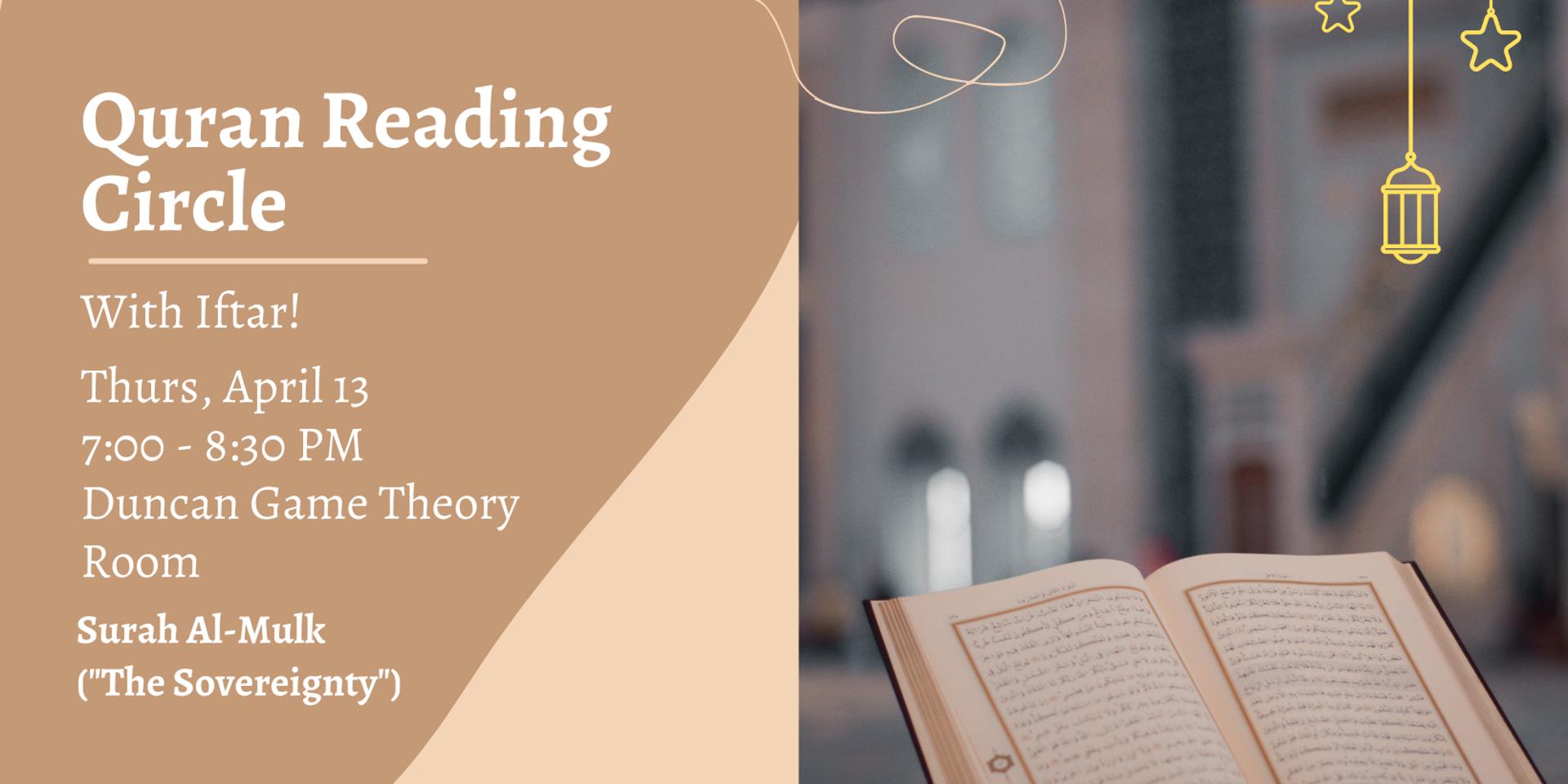 Cover Image for Quran Reading Circle