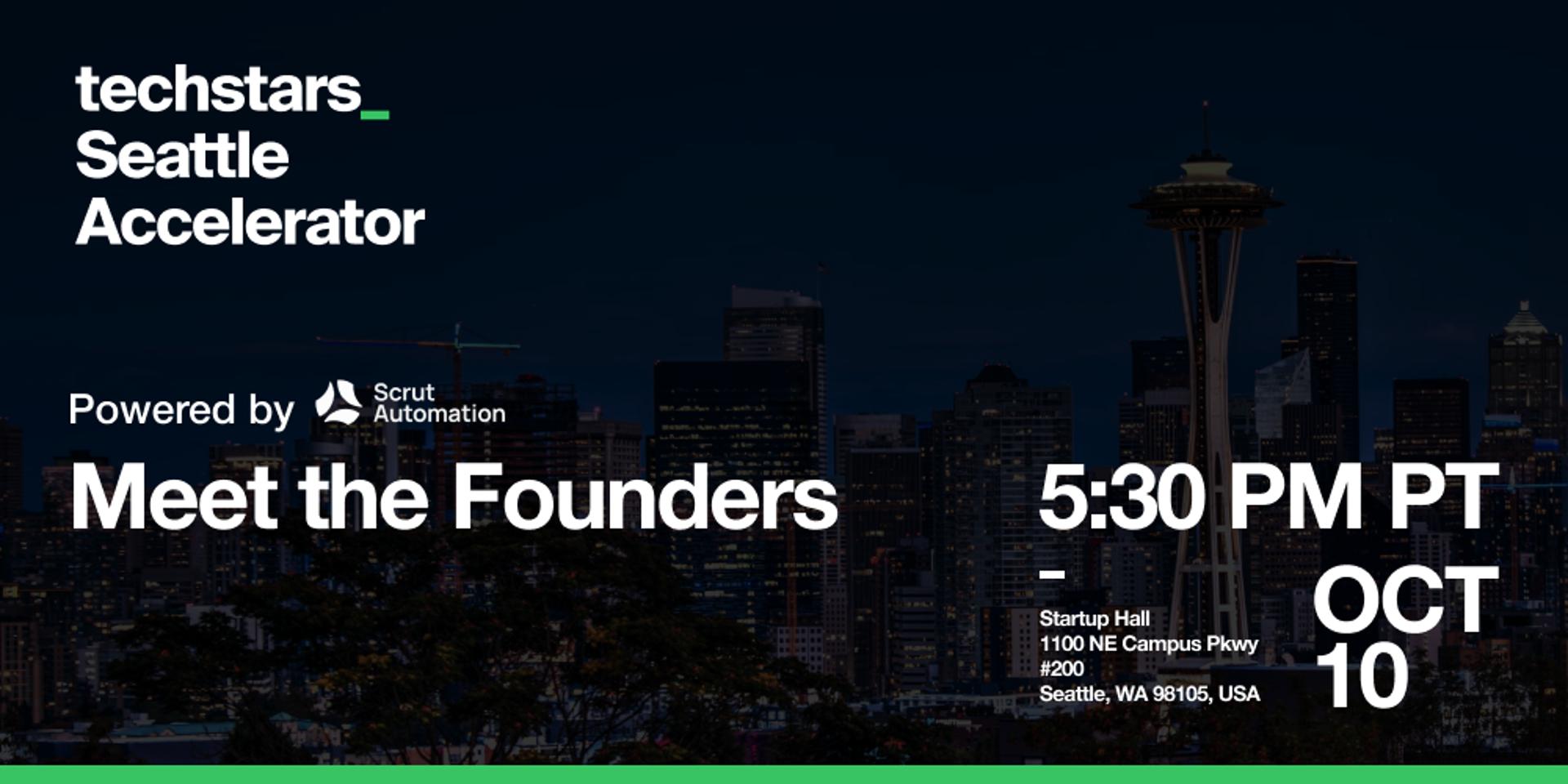 Cover Image for Techstars Seattle: Meet the Founders