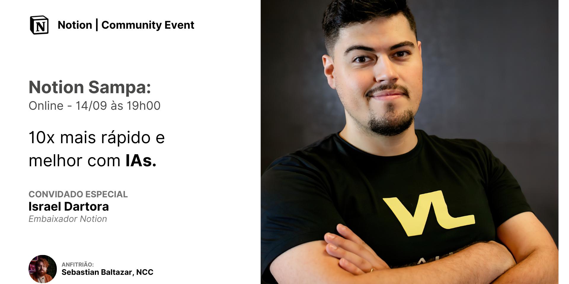 Cover Image for Encontro 9:  10x mais rápido e melhor com IAs.