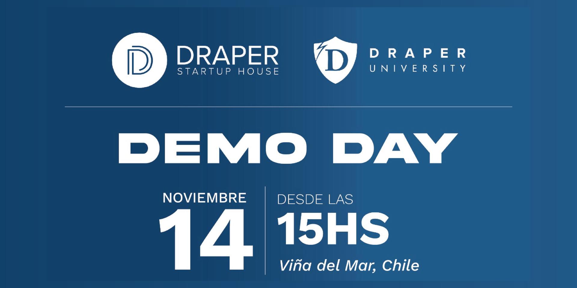 Cover Image for DEMO DAY Draper Startup House Chile November 2023