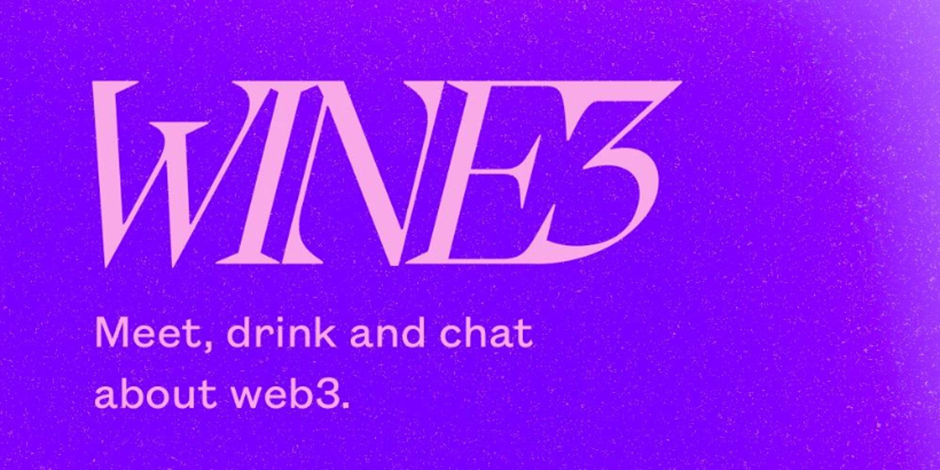 Cover Image for Javelin x MUS3 Present: WINE3 @ NFT Bali