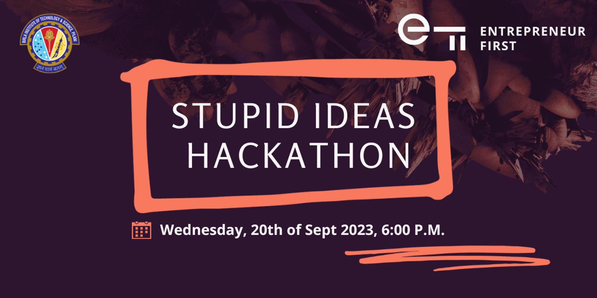 Cover Image for EF - Stupid Ideas Hackathon