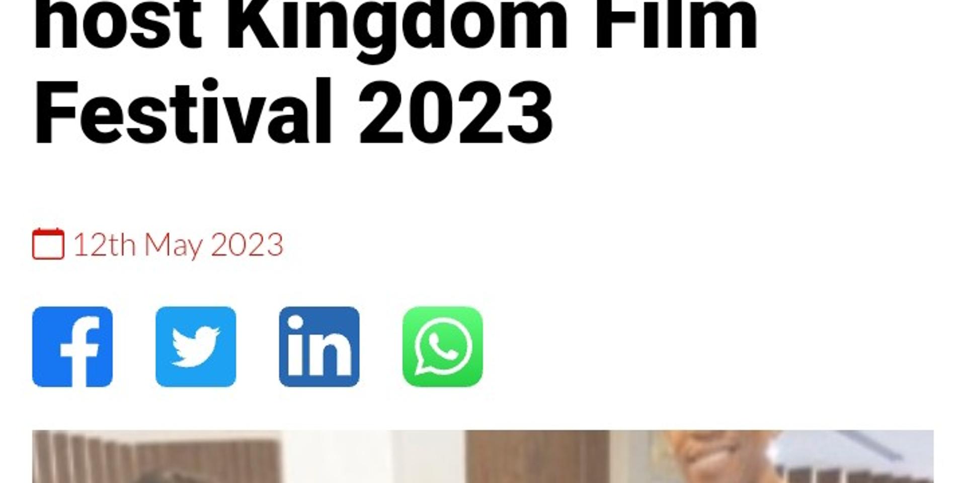 Cover Image for Ebony Life Cinema Host Kingdom Film Festival 2023
