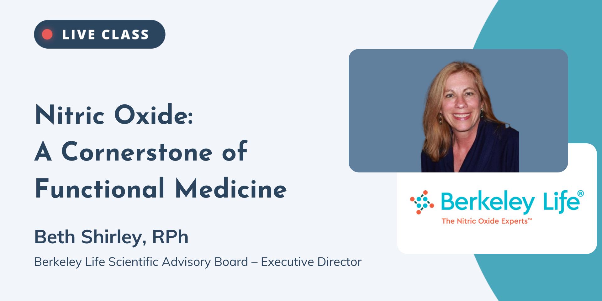 Cover Image for The role of Nitric Oxide in promoting overall health outcomes for your patients
