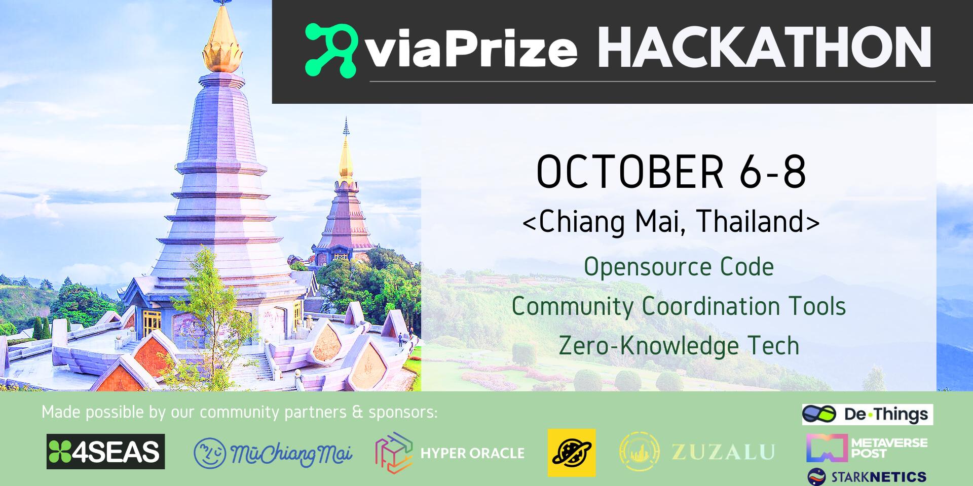 Cover Image for viaPrize Hackathon