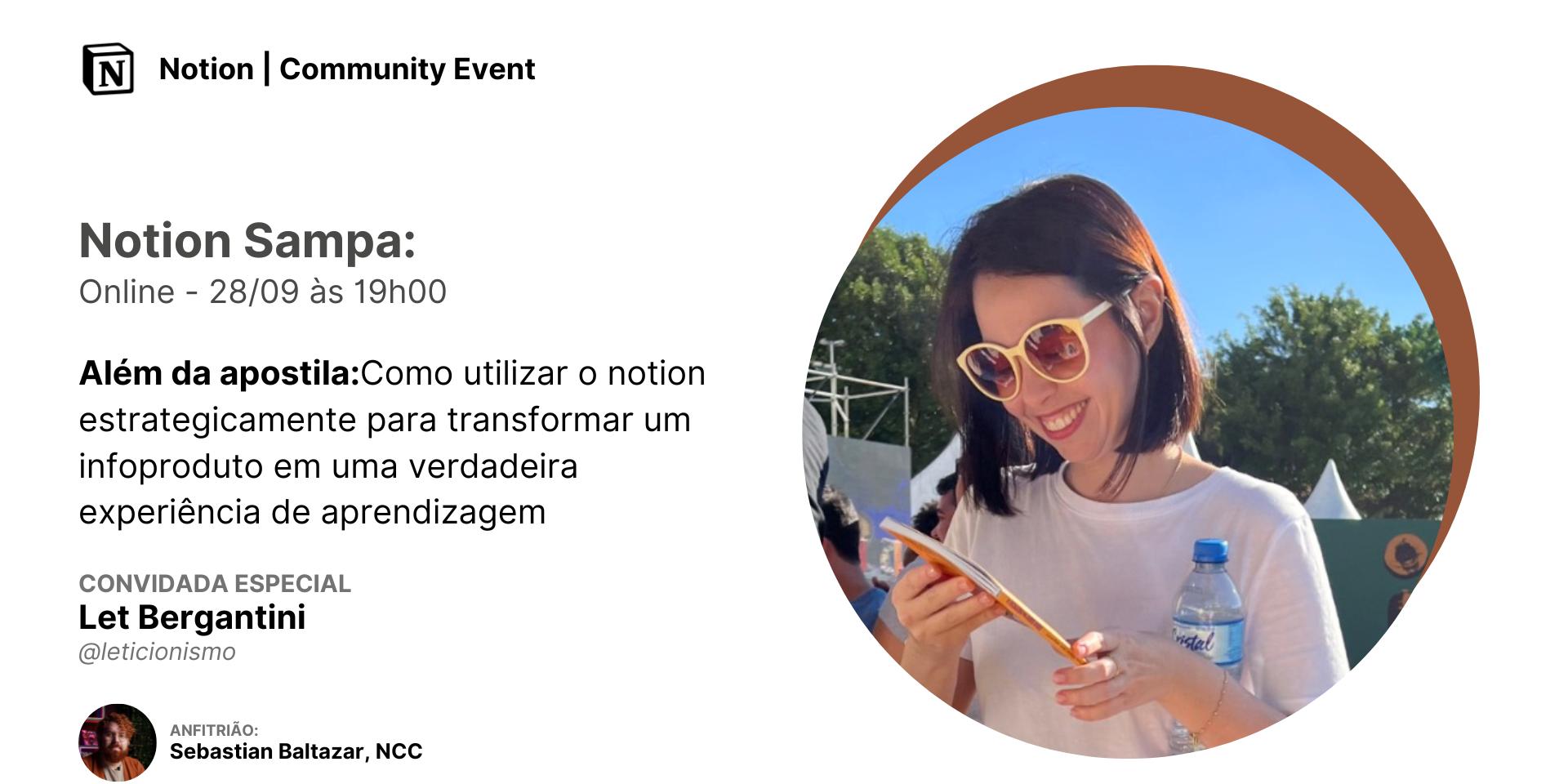 Cover Image for Notion como experiência de Aprendizagem com Letícia - 10º Encontro