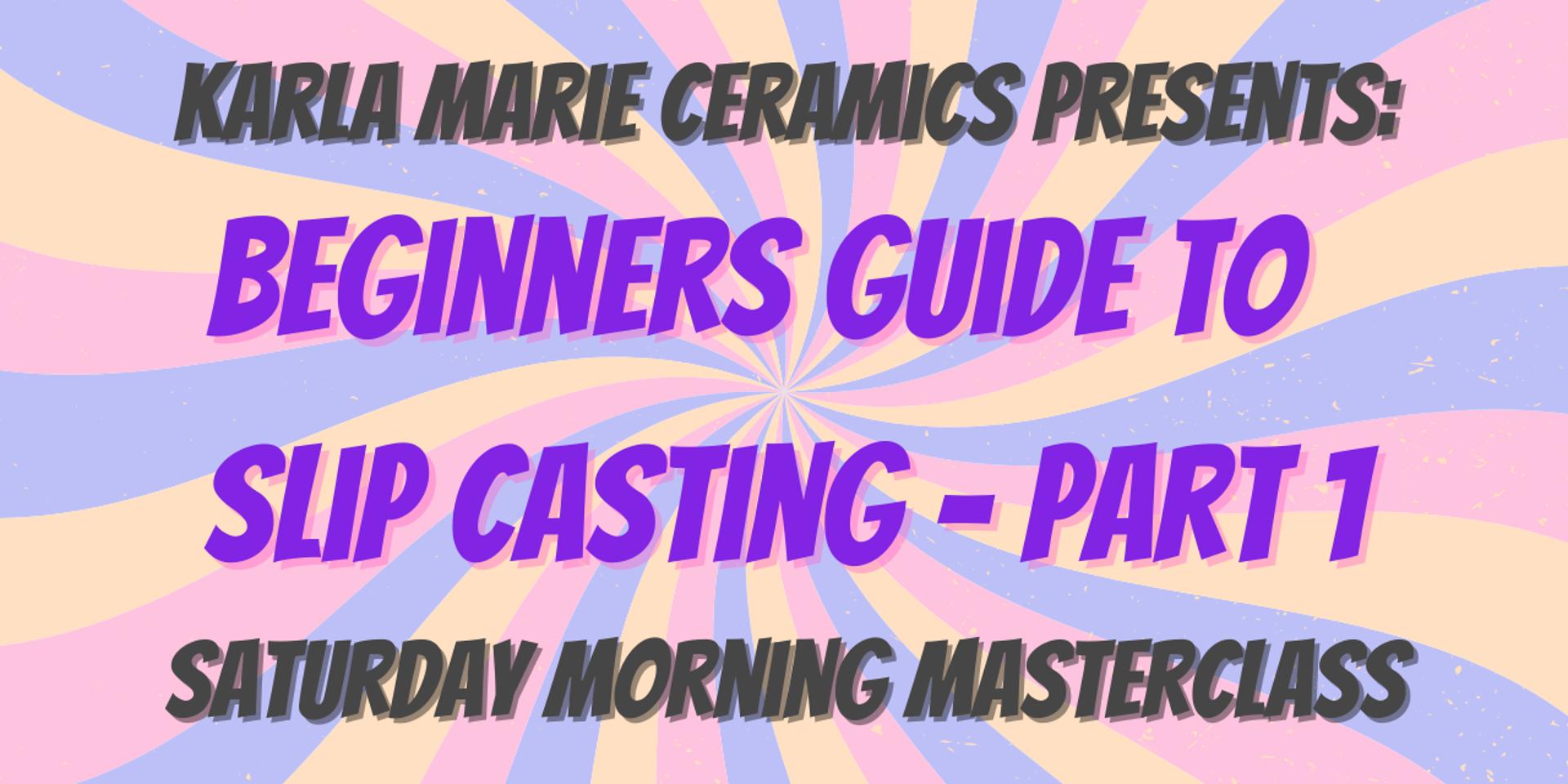 Cover Image for Introduction to Slip Casting - Part one: Plaster & Sprig Mold Making