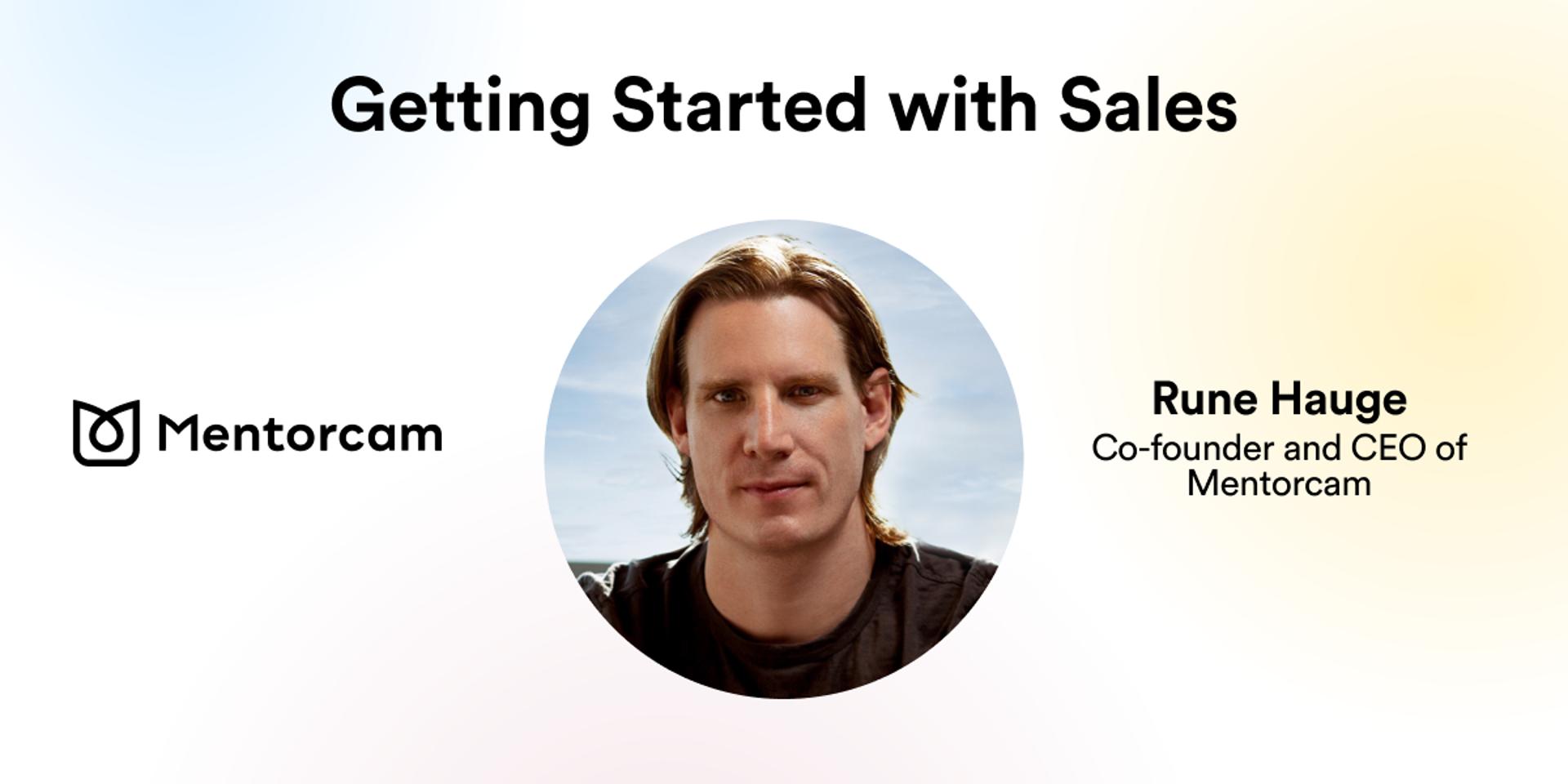 Cover Image for Mentorcam Forum: Getting Started with Sales