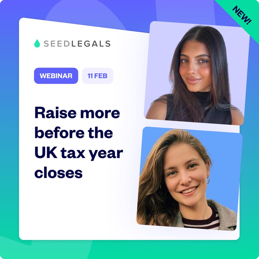 Raise more before the UK tax year closes